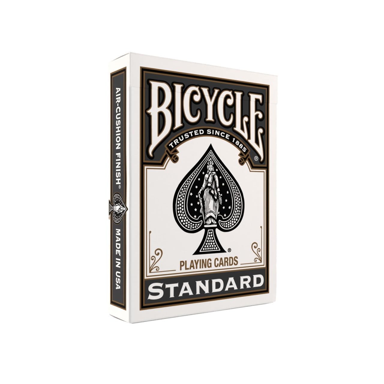 Bicycle Black Playing Cards, Standard Index, 1 Deck