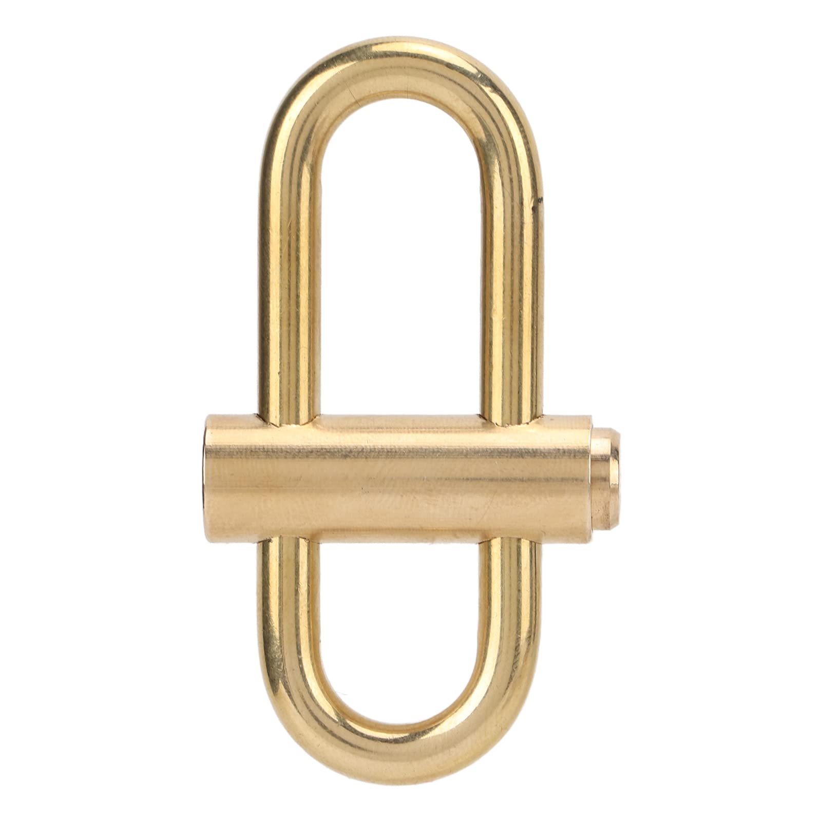 Brass Keychain, Fishing, Material, 2.3 inches (5.8 cm) Portable Snap, For Hiking