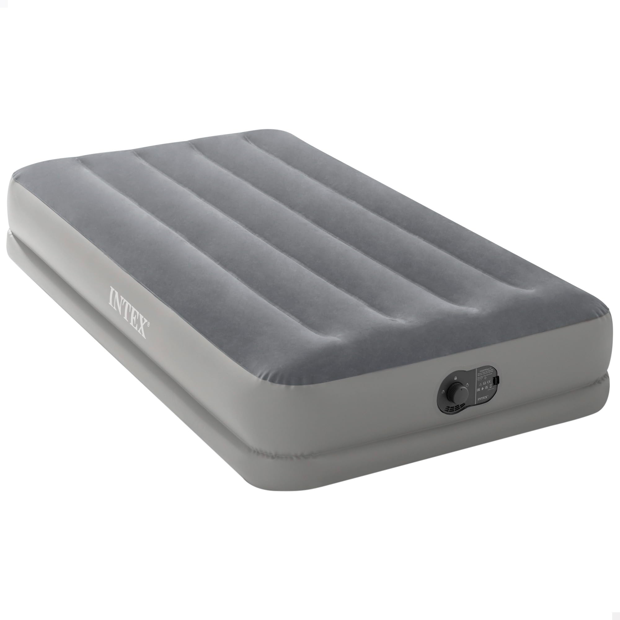 INTEX 64112E Dura-Beam Standard Prestige Air Mattress: Fiber-Tech – Twin Size – 
