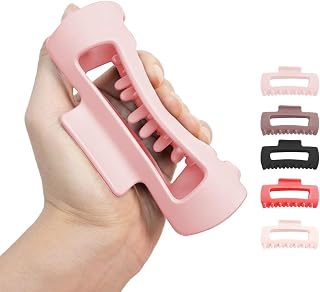Cloud Shape Silicone Hair Clip for Women Soft Flexible Comfortable Large Non Slip Hair Clip for Thin Thick Curly Hair