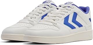 Hummel Trainers for men and women - unisex lifestyle shoes/trainers in tennis look - St Power Play - timeless trainers with low-cut design and laces