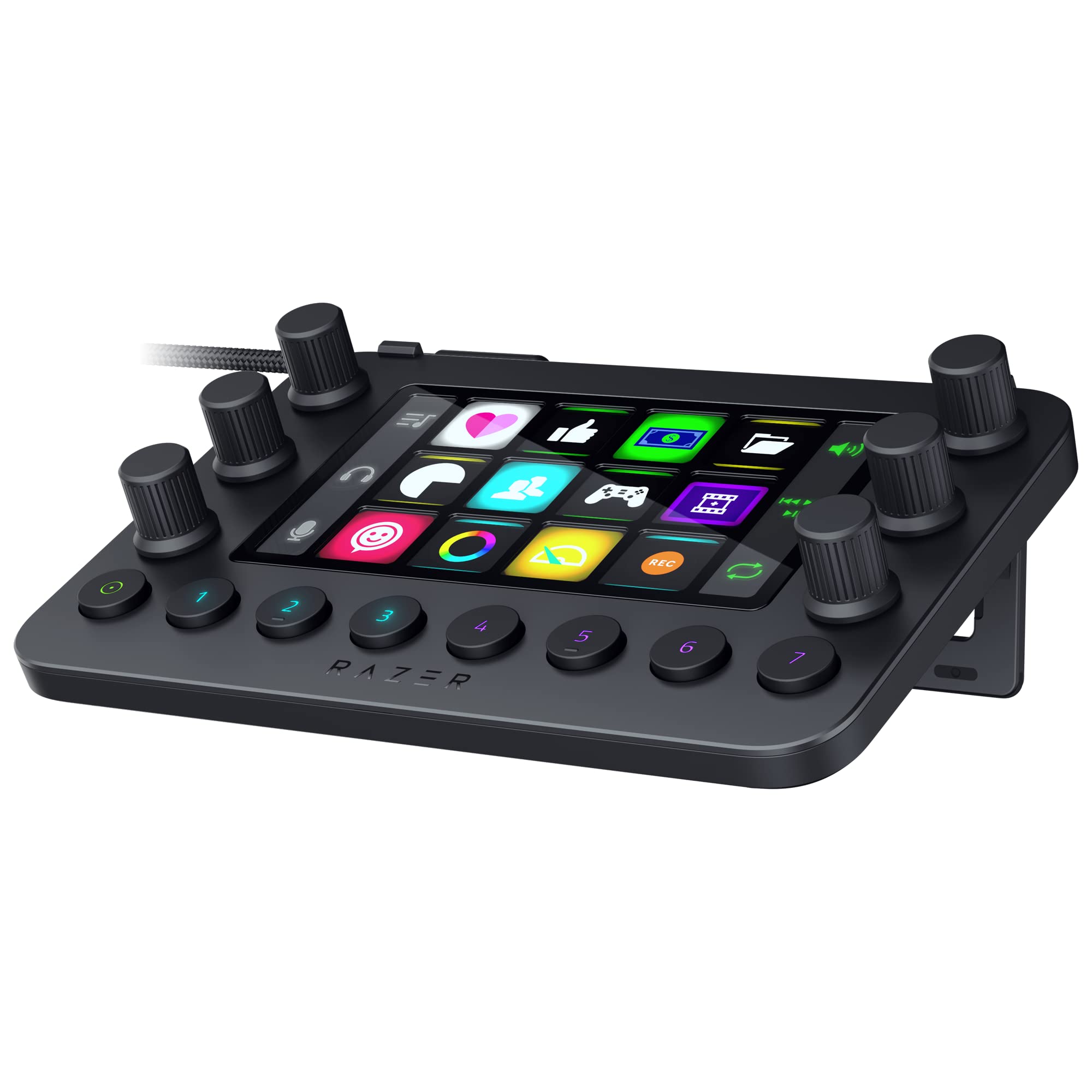 Razer Stream Controller: All-in-one Keypad for Streaming - 12 Haptic Switchblade