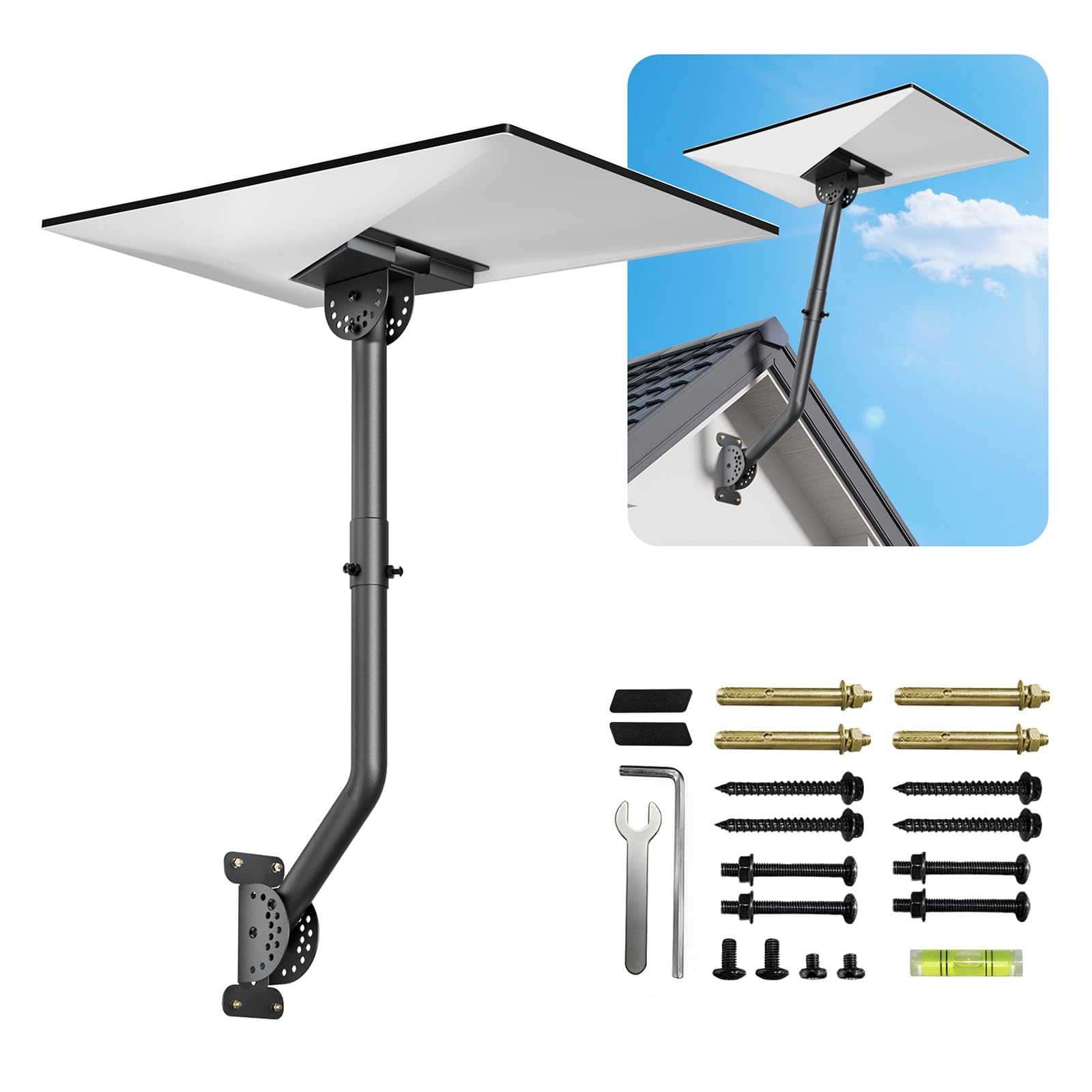 Vanconwey Starlink Mount for Standard 4/4X/Gen 3, All Metal with Extension | Adj