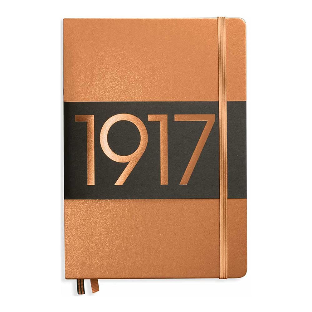 Leuchtturm 355521 Notebook, A5, Ruled, Copper