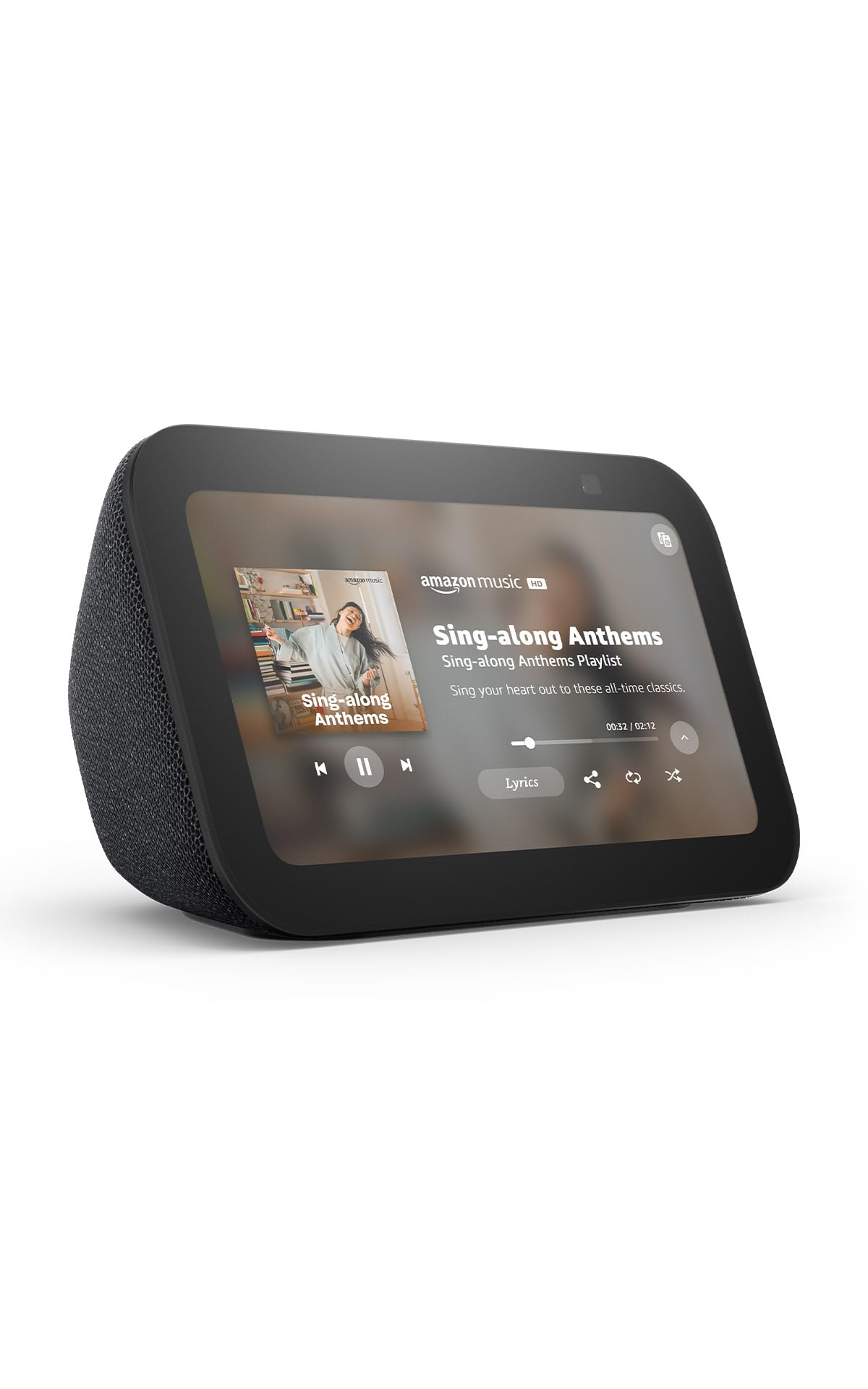 Amazon Echo Show 5 (newest model), Smart display, Designed for Alexa+, 2x the ba