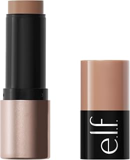 e.l.f. Soft Glam Cream Bronzer Stick, Sun-Kissed Soft Glow, Light-Medium | Butter-Soft Blendable Formula, Satin Sculpted Finish, Buildable Warmth &amp; High-Impact Color, Vegan &amp; Cruelty-Free