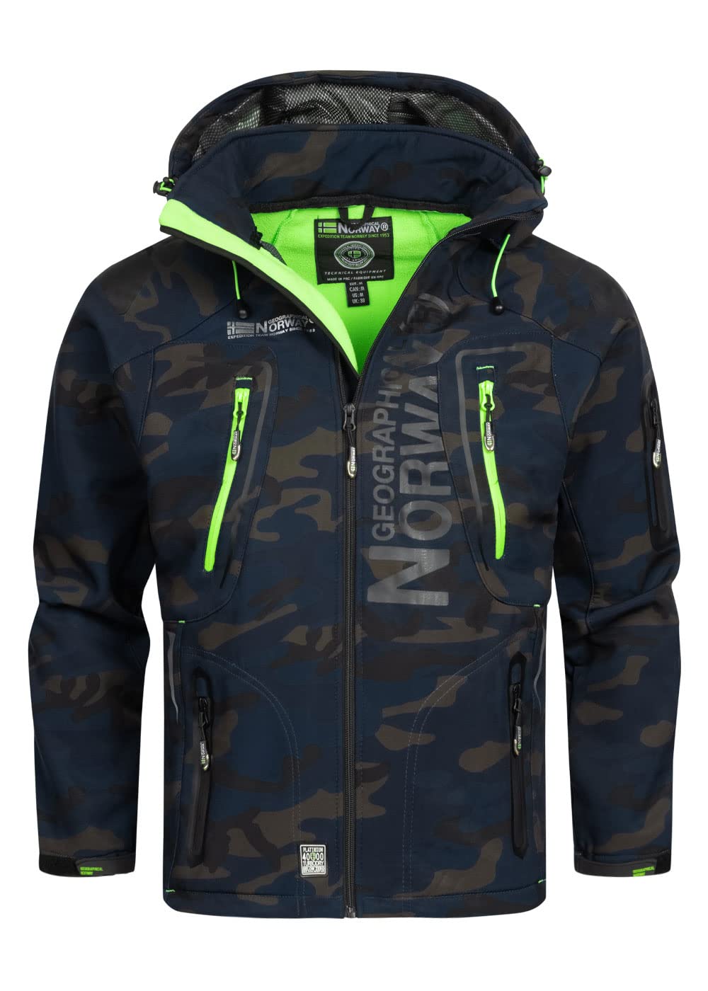 Geographical Norway Techno Men Dark Grey