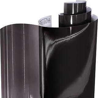 VViViD Air-Tint Dark Black Headlight Taillight Tint Air-Release Vinyl Wrap Film Roll (17.75" x 5ft)