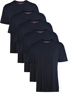 Hanes Men’s Tall 100% Cotton Crew Neck Undershirts, Tagless, Ultra Comfort, Multipack