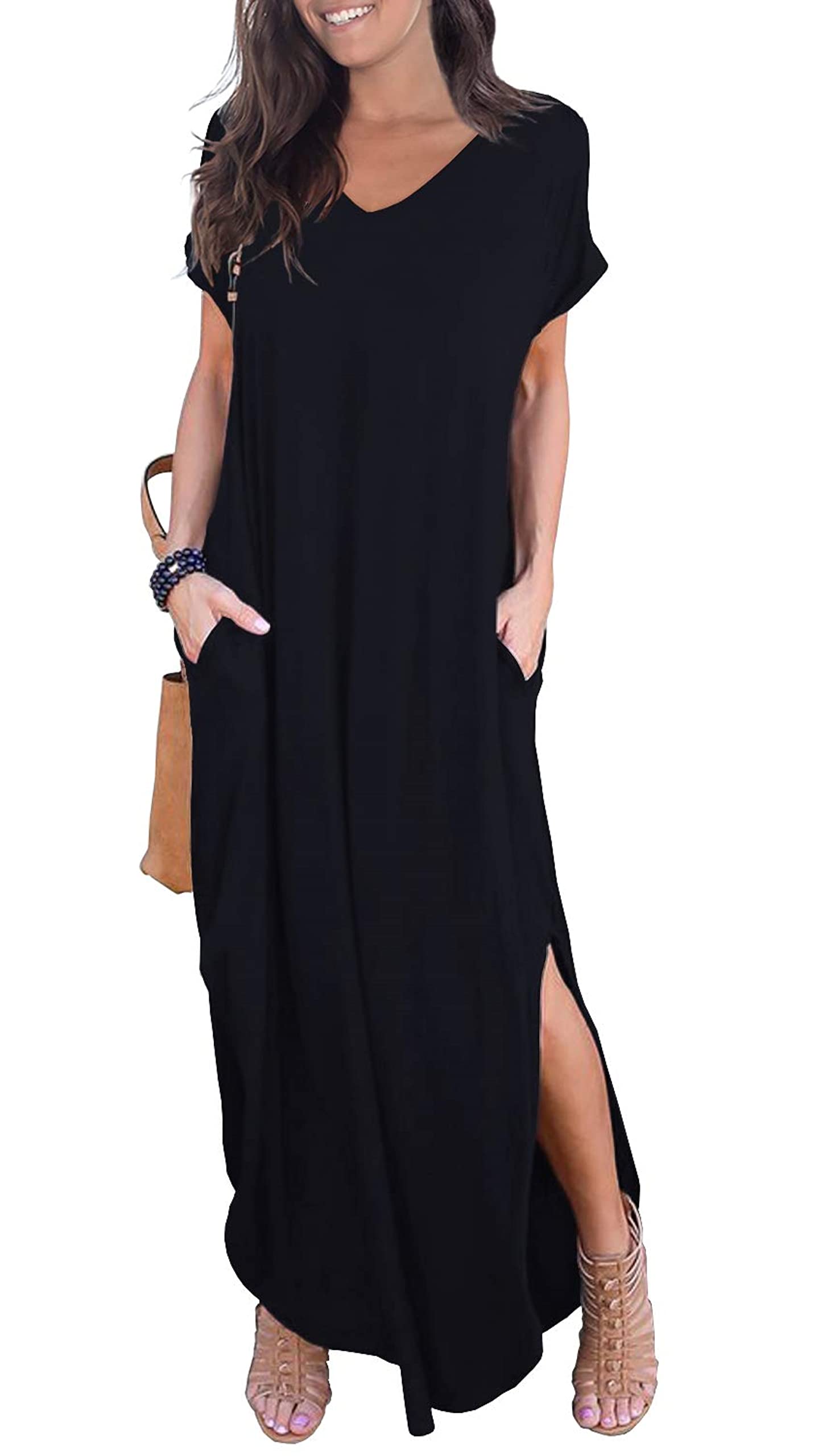 GRECERELLE Women's Soft Summer Dress