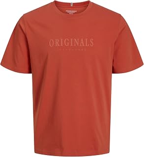 JACK & JONES Jorfrederiksberg Tee SS Crew Neck Noos Jorfrederiksberg - Men's Crew Neck T-Shirt (Pack of 1)