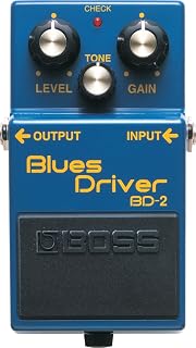 Boss BD-2 Blues Driver Guitar Effects Pedal | Warm Overdrive and Emotive Distortion