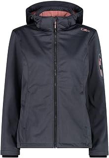 CMP Women's Hooded Zip Softshell Jacket