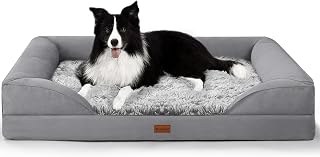 Gimars Large Dog Bed, Dog Bed with Memory Foam