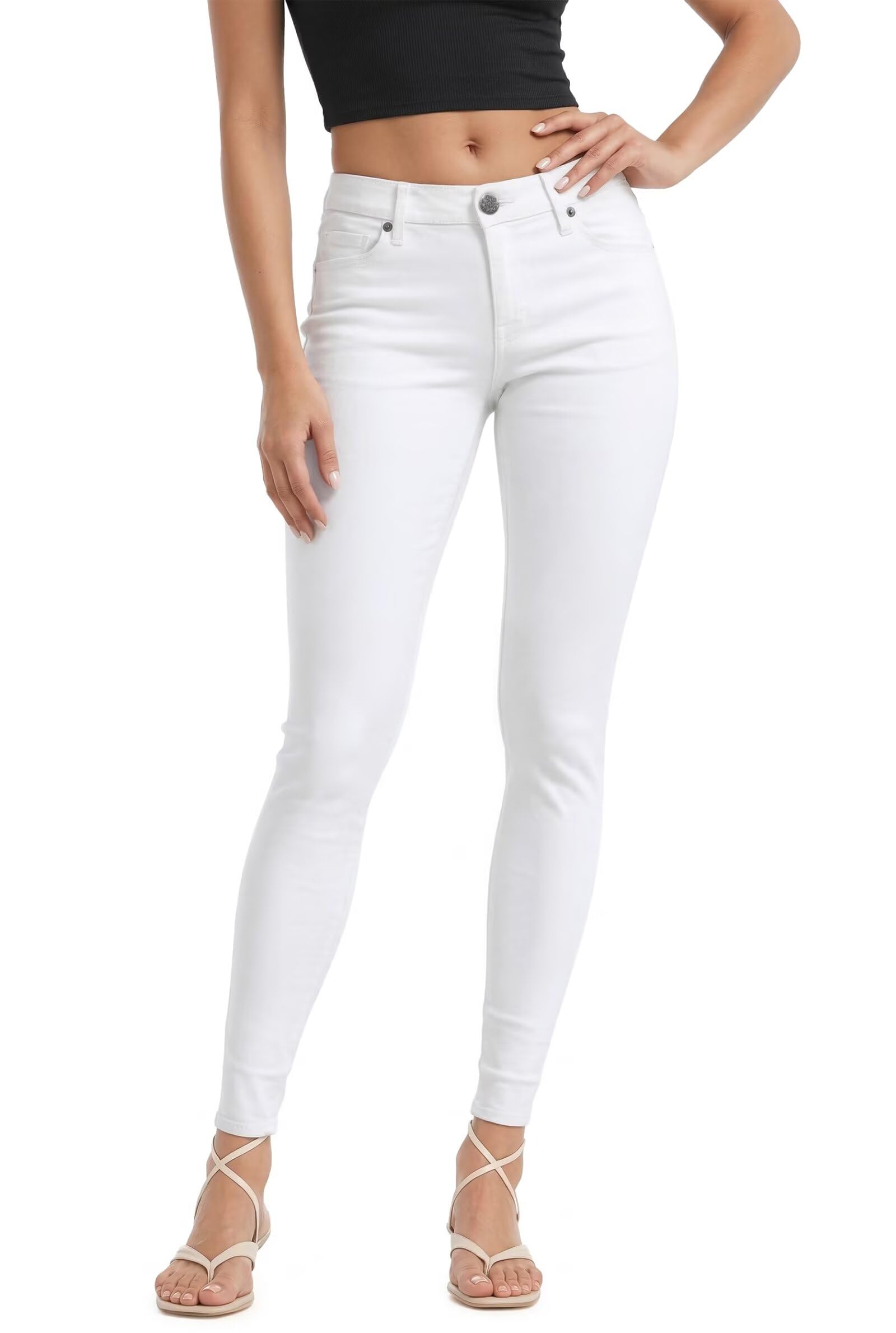 Hybrid & Company Women's Stretch Denim Jeans