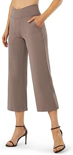 G4Free Womens Wide Leg Pants with Pockets for Yoga Casual Work