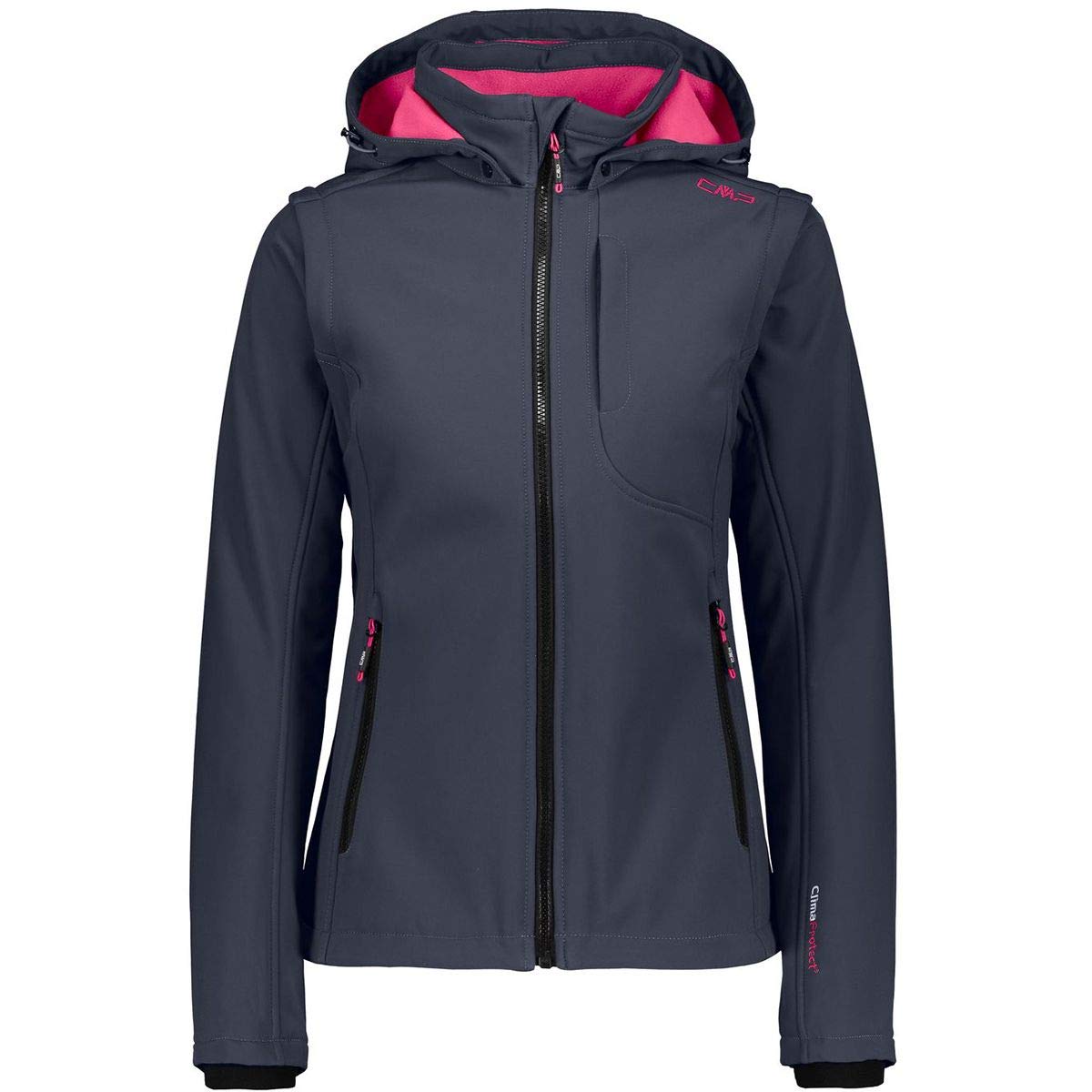CMP, Women's Softshell Jacket with Removable Sleeves