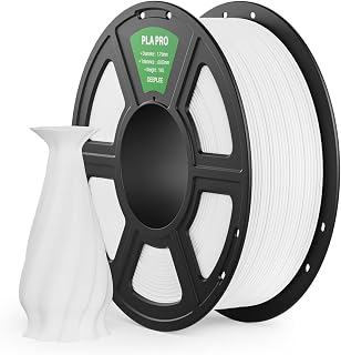DEEPLEE PLA Pro Filament 1.8mm, White, 1kg Spool | High tenacity, easy printing, accuracy ±0.2mm, low clogging, FDM compliant