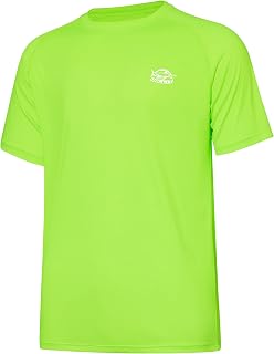 Willit Rashguard Short Sleeve UPF 50+ Quick Dry Sun Protection Swim Shirt
