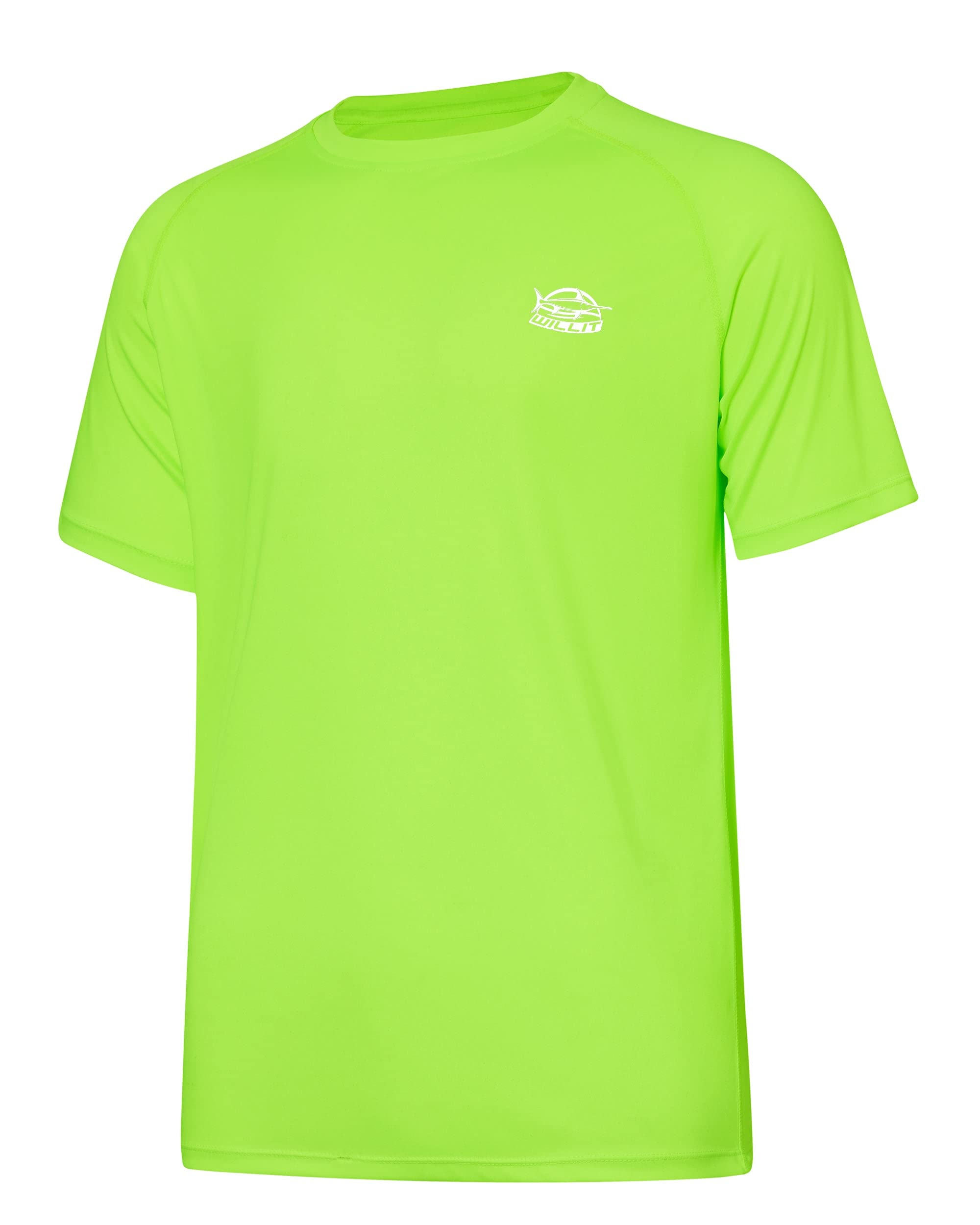 Willit Rashguard Short Sleeve UPF 50+ Quick Dry Sun Protection Swim Shirt