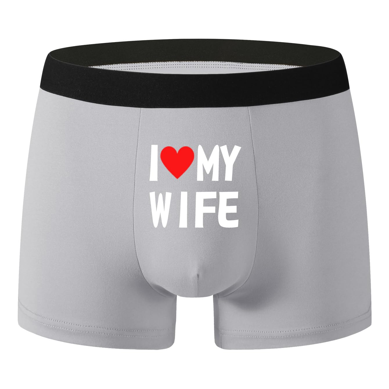 Boxer da uomo da uomo, divertenti e traspiranti, con motivo a novità elasticizza
