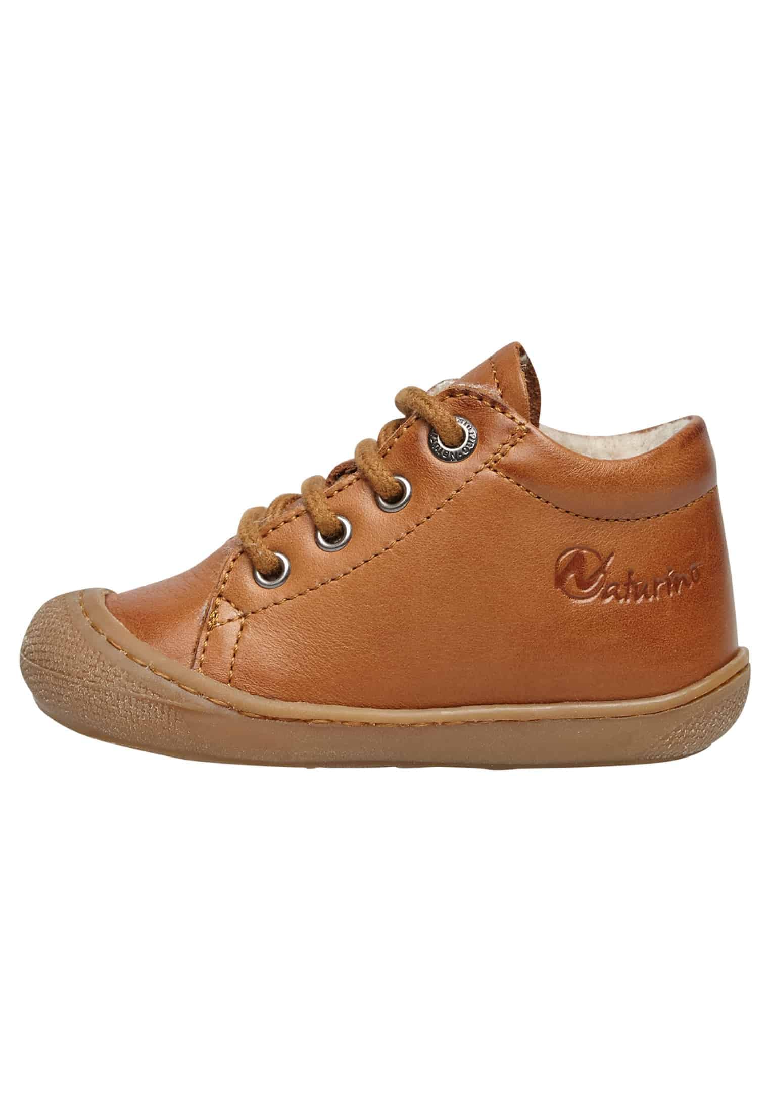 Naturino Wool Lined Leather First Steps Shoes