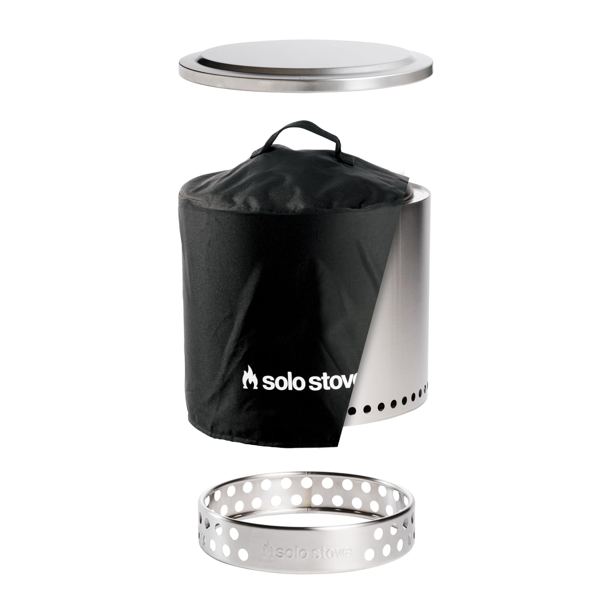 Solo Stove Ranger Amazon Exclusive Bundle | 15" Fire Pit + Accessories | Smokele