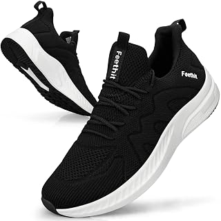 Feethit Sneaker Herren Schuhe Sportschuhe Laufschuhe Turnschuhe Herren Tennis Fitness Jogging Walkingschuhe Leichtgewichts Atmungsaktiv Freizeit Straßenlaufschuhe Schlüpfen Schuhe