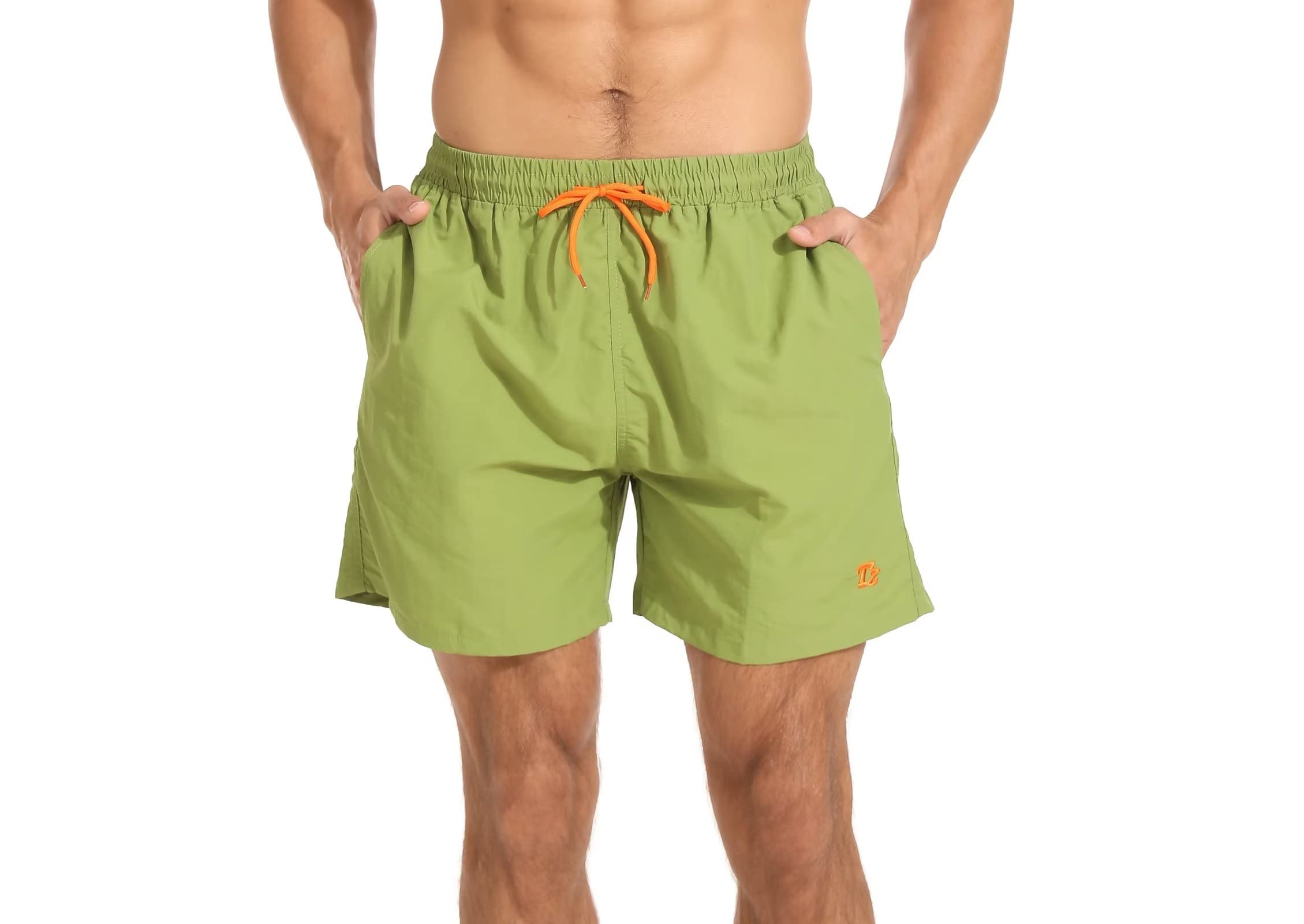 Tansozer Men's Swimming Shorts Summer Swim Trunks Quick Dry
