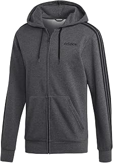 adidas Men's Essential 3-Stripes French Terry Pullover