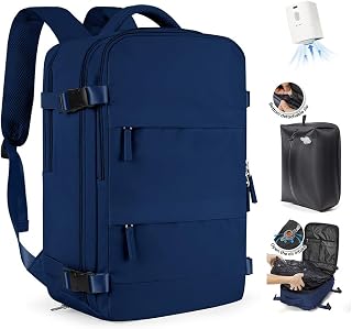 SZLX Vacuum Backpack Travel Bag with Pump Ryanair Cabin Bags 40x30x20