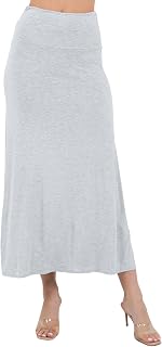Azules Maxi Skirt for Women, Flowy Dressy Long Skirts for Women