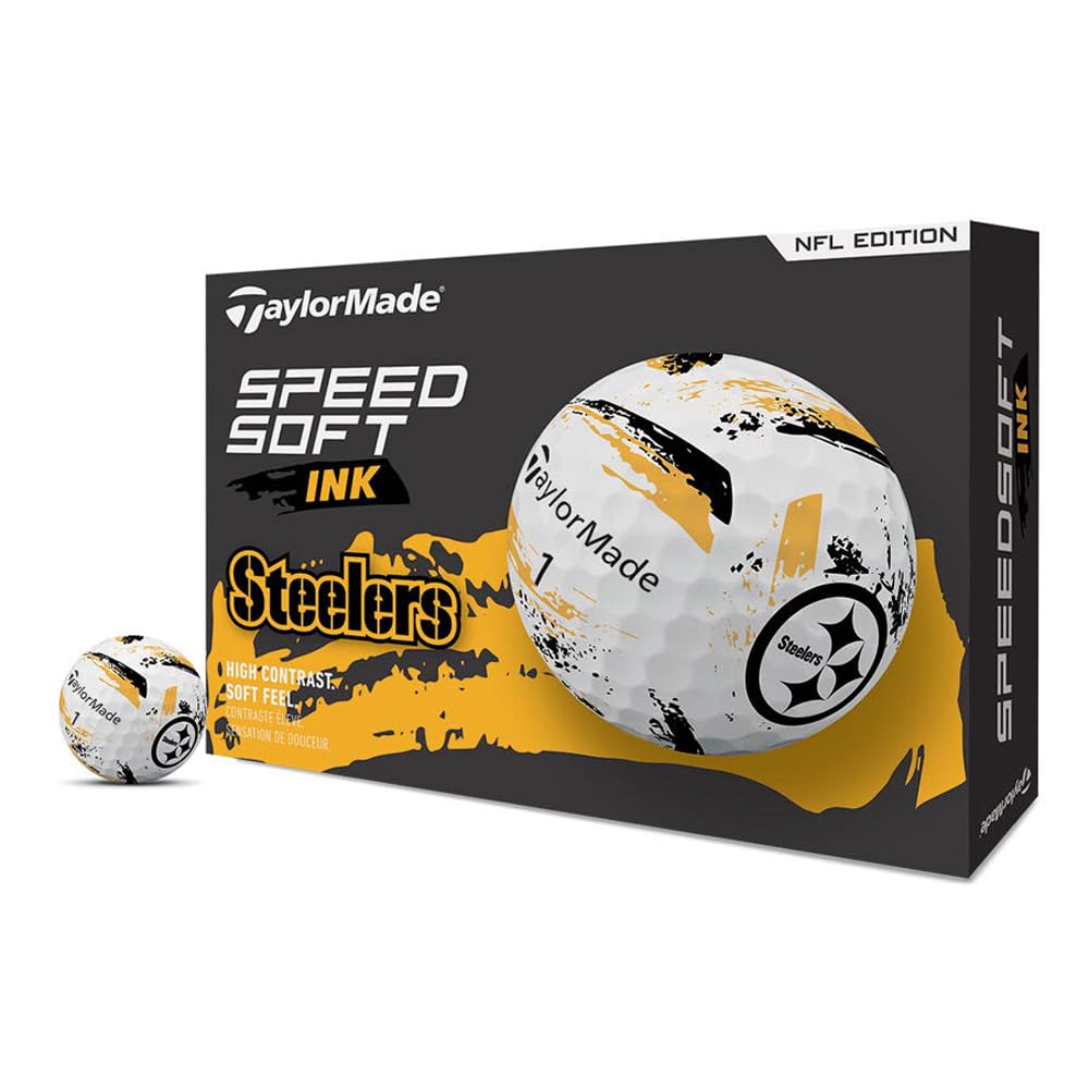 TaylorMade SpeedSoft Golf Balls, Maximum Distance with Ultra-Soft Feel, Perfect 