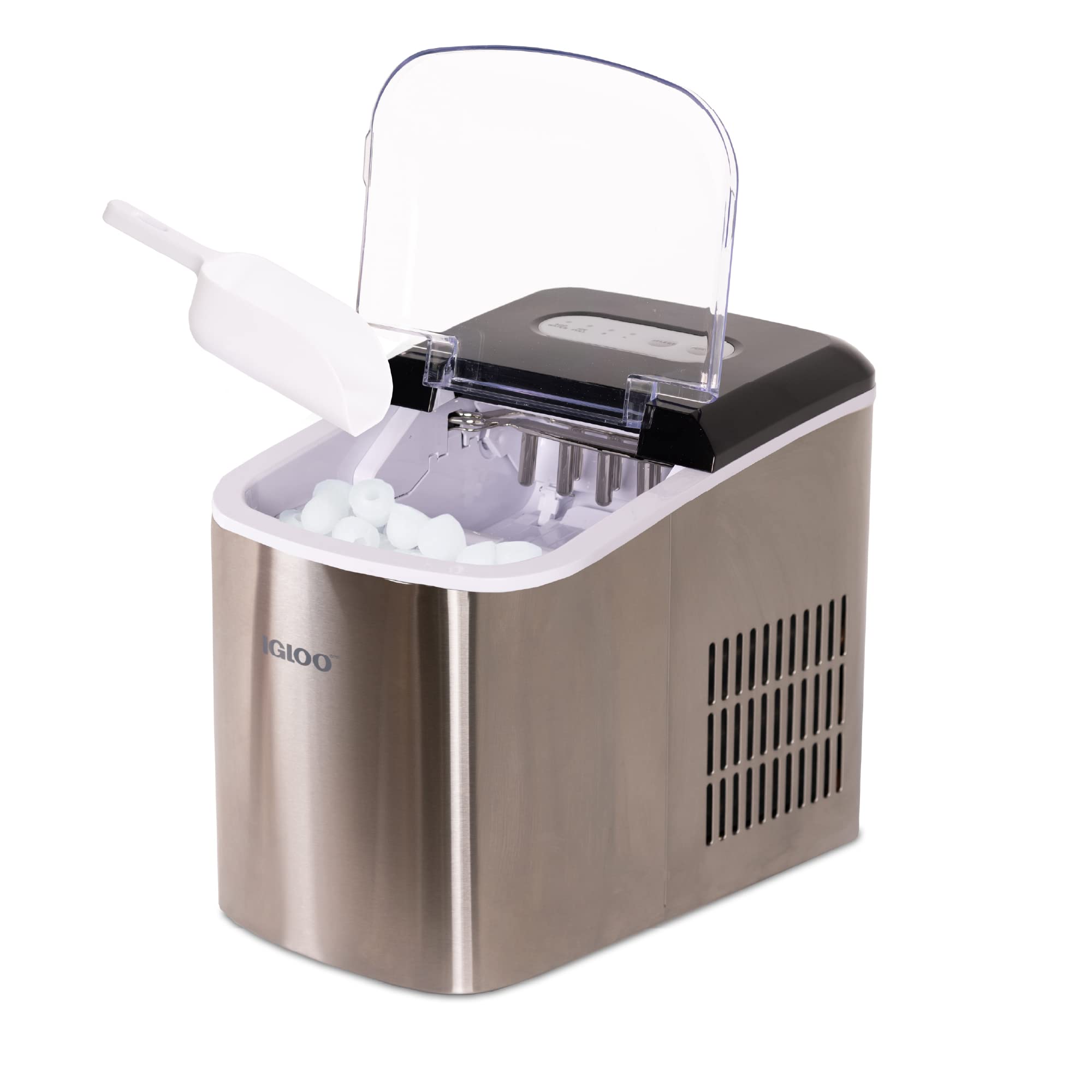 Igloo Electric Countertop Ice Maker Machine - Automatic and Portable - 26 Pounds