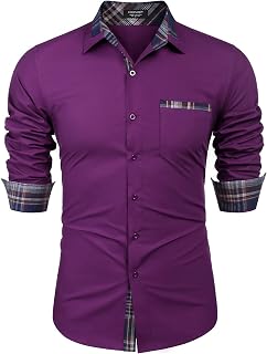 COOFANDY SHIRT メンズ US サイズ: XX-Large カラー: パープル