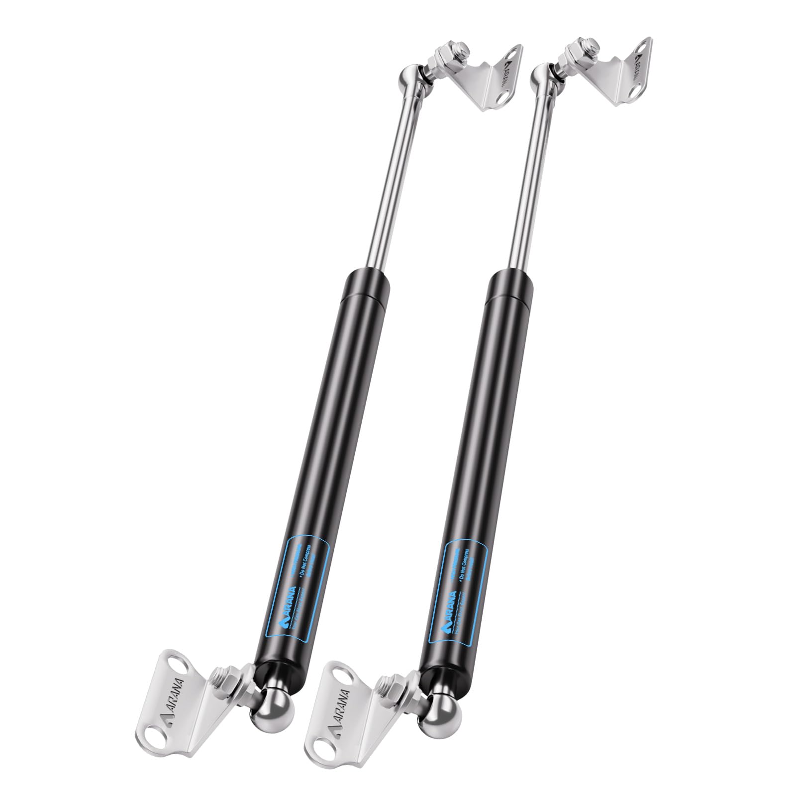 ARANA Gas Struts 20" 100lb for RV Bed & Storage Box, 2 Pack | Heavy duty lift su