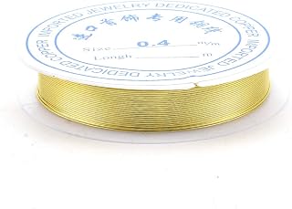 0.2mm Copper Wire Tarnish Resistant 32 Gauge Copper Wire for Jewelry Beading Making 20 Meters