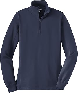 Sport-Tek LST253 Ladies 1/4-Zip Sweatshirt,XXXX-Large,True Navy (US)