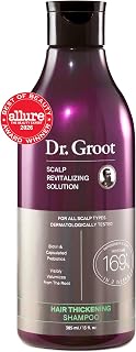 Dr. Groot Hair Thickening Shampoo, Korean Hair Care with Biotin, Rosemary Oil to Help Volumize Thinning, Damaged Hair, Hydrate Hair and Scalp, Biotin Shampoo, Scalp Revitalizing Solution