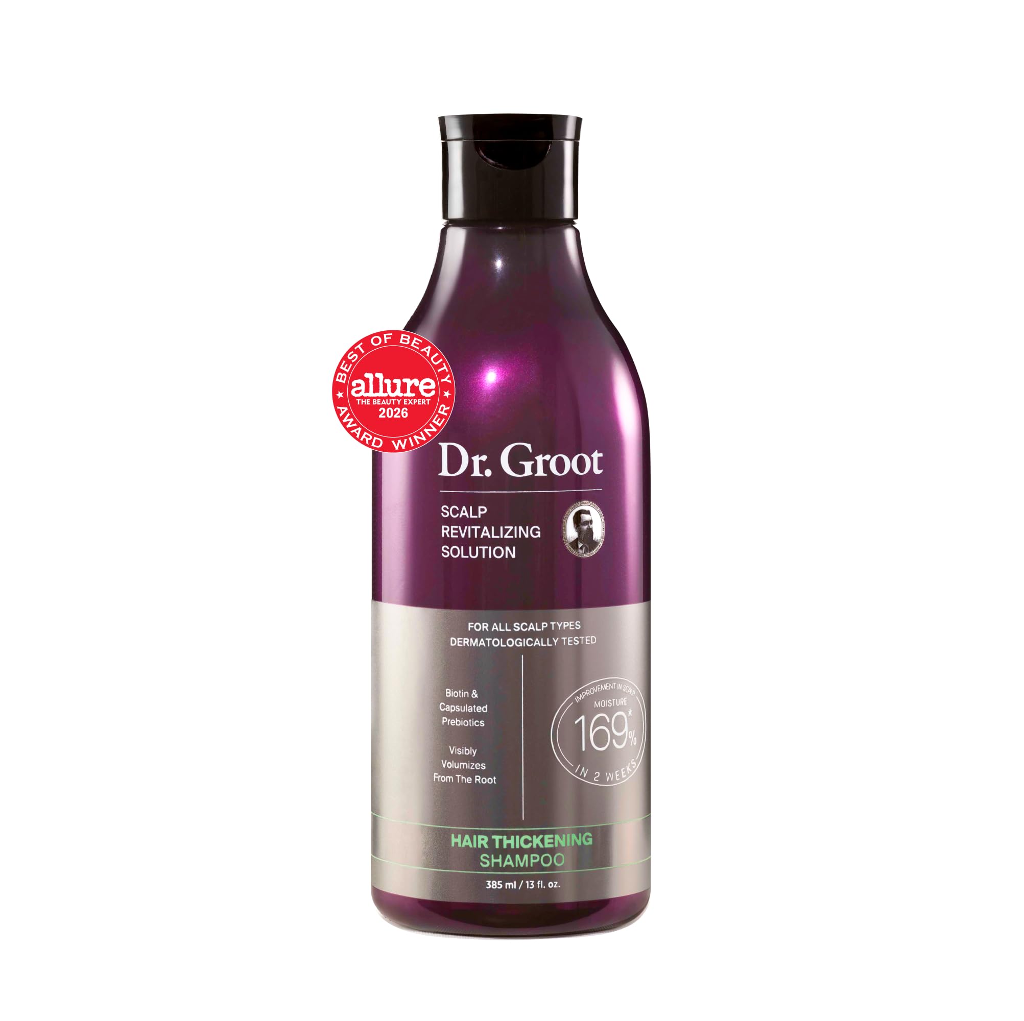 Dr. Groot Hair Thickening Shampoo, Korean Hair Care with Biotin, Rosemary Oil to