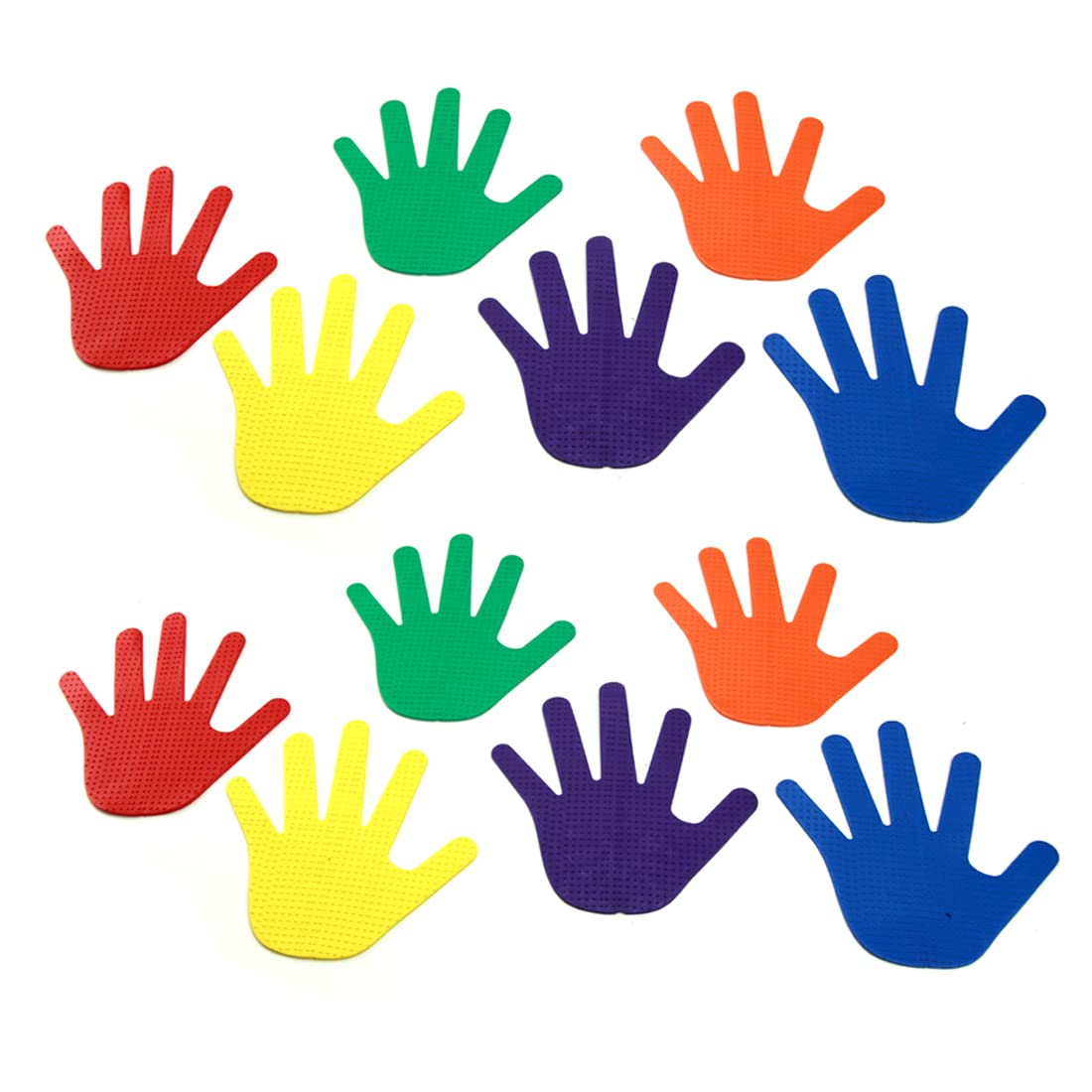 GSi Non-Slip Floor Spot Markers for Sports, Therapy & Classroom | Bright Colors,
