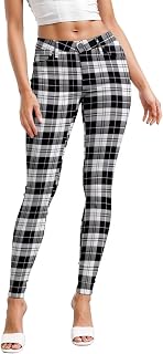 Hybrid & Company Womens Hyper Ultra Stretch Comfy Skinny Leg Work Casual Pants