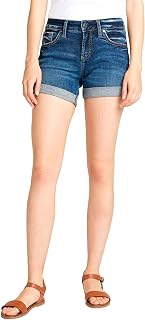 Silver Jeans Co. Women's Boyfriend Jean Shorts