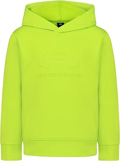 Under Armor Boys' Armour Fleece Solid Big Logo Hoodie