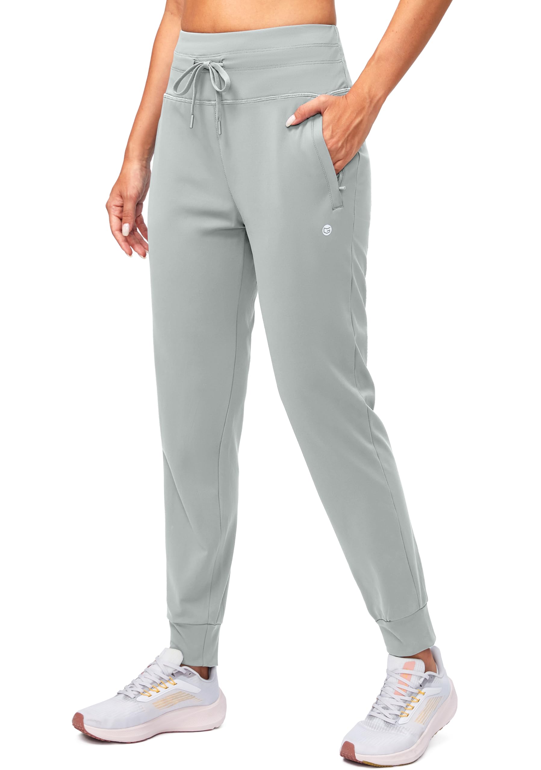 G Gradual Women's Fleece Lined Joggers Water Resistant Hiking Pants