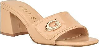 GUESS Gallai, Heel Sandal Woman, Nude 111, 38 EU