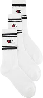 Champion Seasonal Socks 3pp C-logo Crew Socks Unisex – Adult