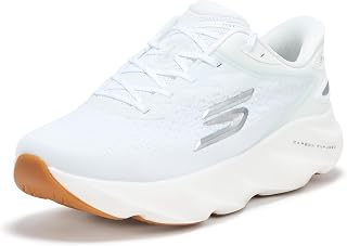 SKECHERS Women's Aero Burst Hands Free Slip-ins Sneaker Boot, white