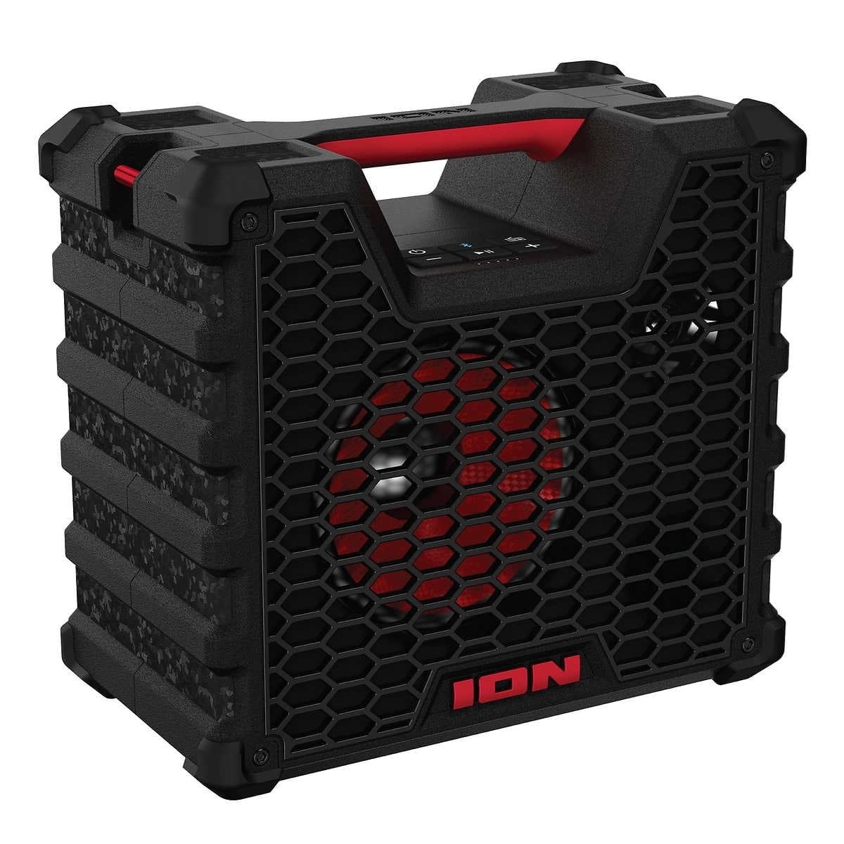Ion Audio Tailgater Tough - Rugged Portable All-Weather Wireless Bluetooth Speak