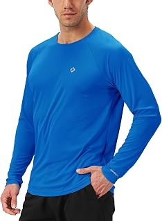 NAVISKIN Men's UPF 50+ Sun Protection Shirts Long Sleeve Swim Rash Guard